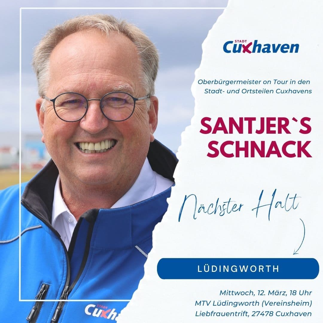 Artikelbild: „Santjer's Schnack“ 2025: Auftakt in Lüdingworth